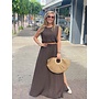 Lilly tweedelige set - donkerbruin