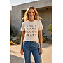 Clara T-shirt Louis - zand