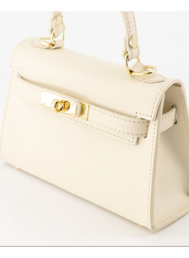 Grace palmellato handtas - beige