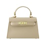 Grace palmellato handtas - taupe