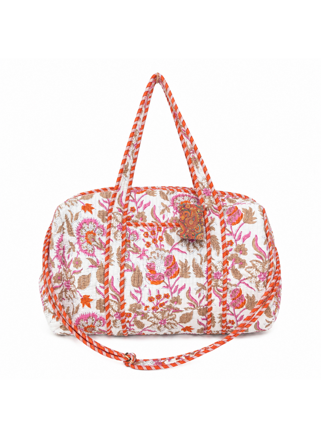 Totebag met bloemenprint