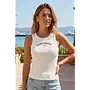 Clara Saint tropez tanktop - off white