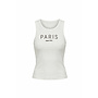Clara Paris tanktop - off white