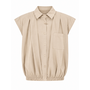 Ballon blouse - zand