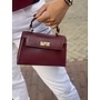 Grace palmellato bag - bordeaux