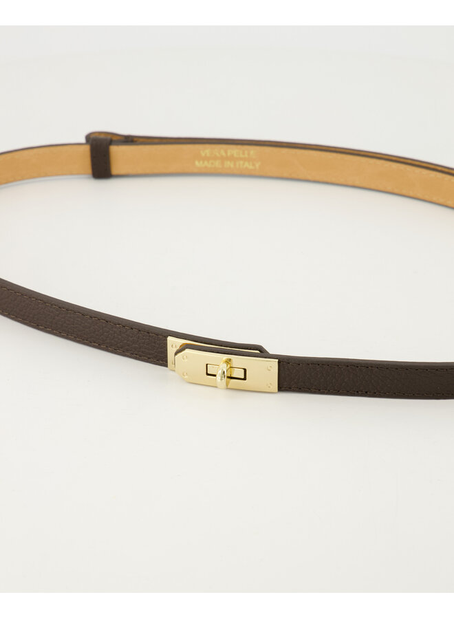Grace palmellato riem - donkerbruin