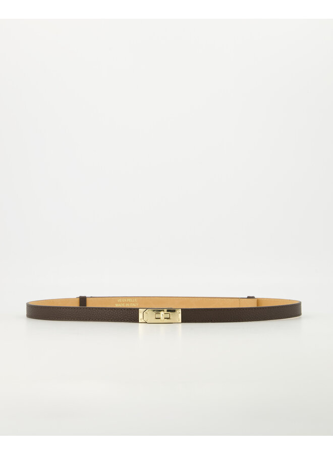 Grace palmellato riem - donkerbruin