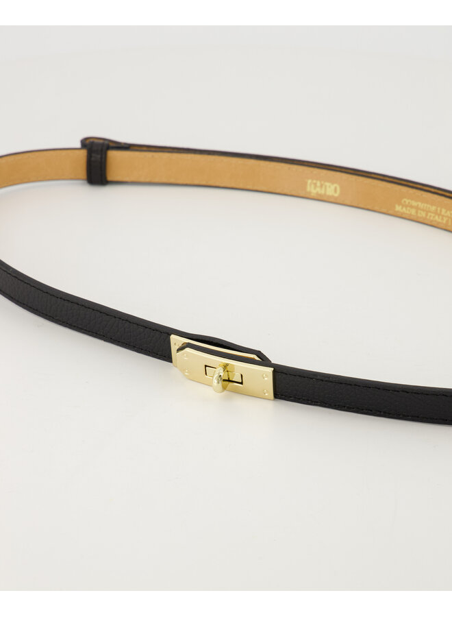 Grace palmellato riem - zwart
