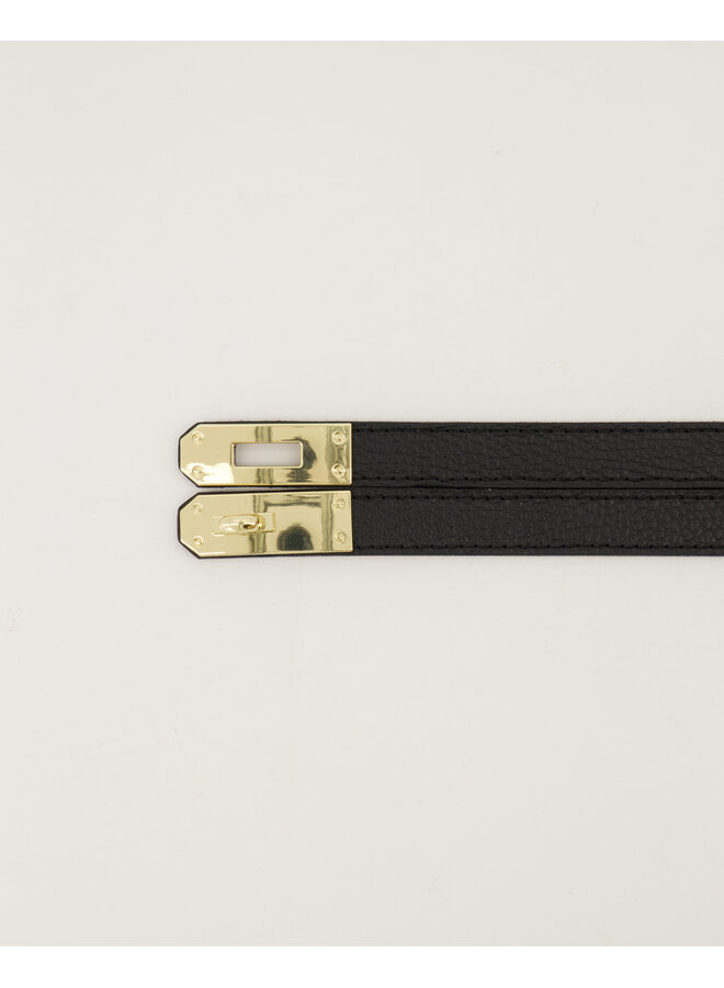 Grace palmellato riem - zwart