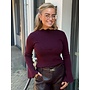 Rib top - plum