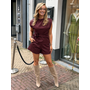 Ambika Britt top - bordeaux