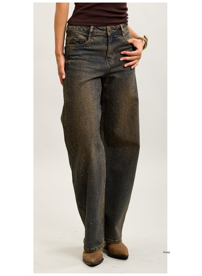 Ballon jeans met glitters