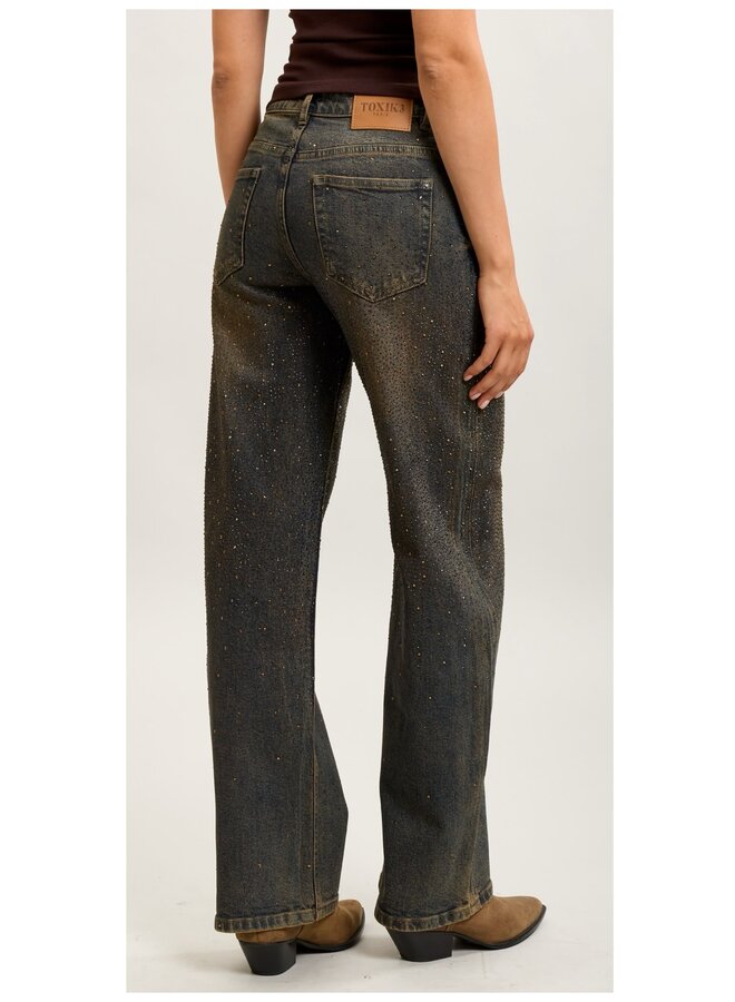 Ballon jeans met glitters