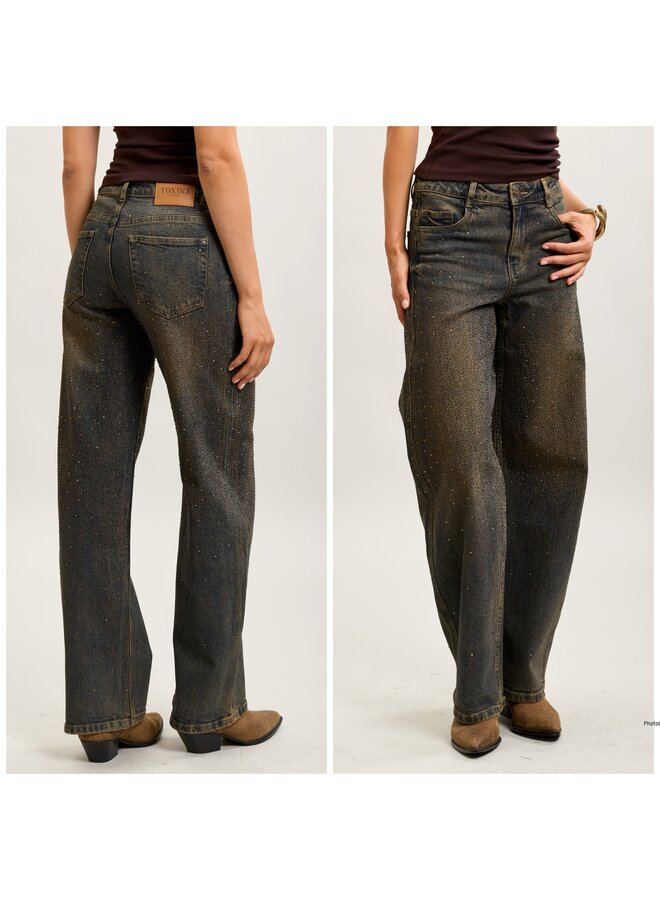 Ballon jeans met glitters