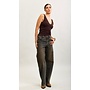 Barrel jeans met glitters