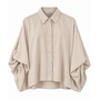 Ambika Satin blouse - champagne