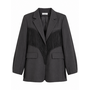 Cowboy blazer - zwart