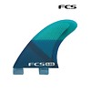 FCS FCS  - G-XQ Rear Set (Blue/Clear)
