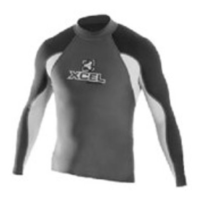 Xcel - Lycra Long Sleeve Tri colour grey