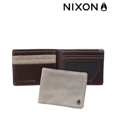 NIXON Sepang Bi-Fold bone suede