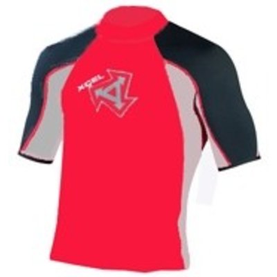 Xcel - Tri Colour Rash guard red