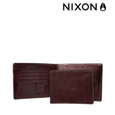 * NIXON Bastrop Bi - Fold brown