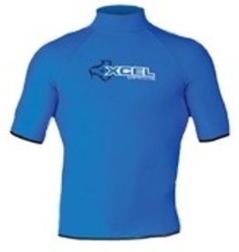 Xcel Xcel -Lycra Top -  Solid colour blue