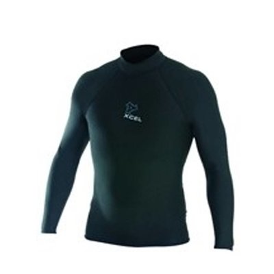 Xcel - Polypro L/S surf shirt 2" collar