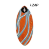 Zap Zap - Wedge 40 orange dot