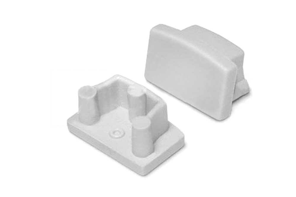 Eindkapjes LUMO VOOR COVER C (niet cover voor cover type 'J'),  Set van twee stuks