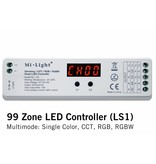 MiLight LS1 Mi-Light Multimode 99 zone LED controller (enkele kleur, dual white, rgb, rgbw)