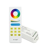 MiLight RF RGB Kleur+Dual White (CT) 1-zone Controller *Nieuw* met RF afstandsbediening 15 Ampère