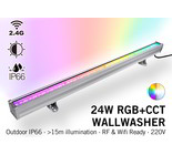 MiLight Milight Wall Washer RGB+Dual White - IP65 - 24Watt - 220Volt - 100CM