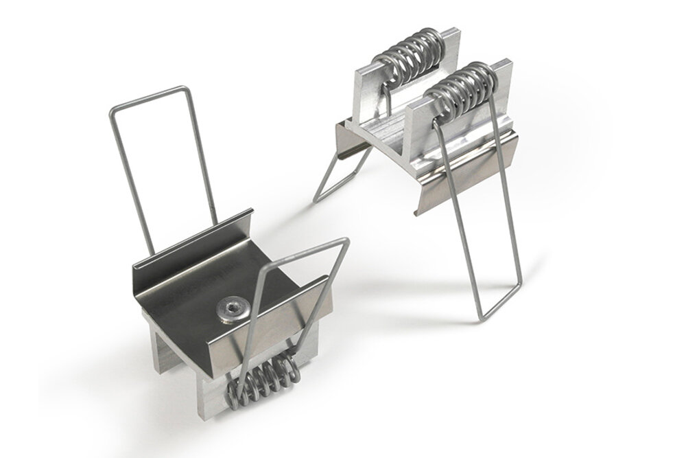 Houder Type U4 met klemveren