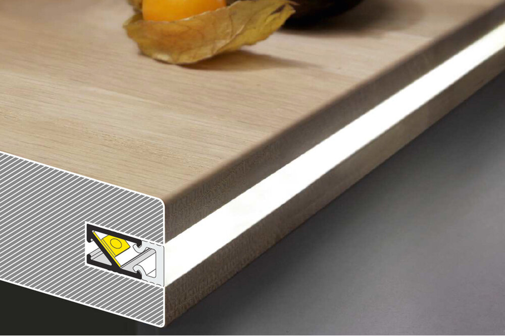 PICO 8mm Verzonken Led Profiel 1m-2m