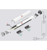 TRIAD 10mm Led Profiel 1m-2m