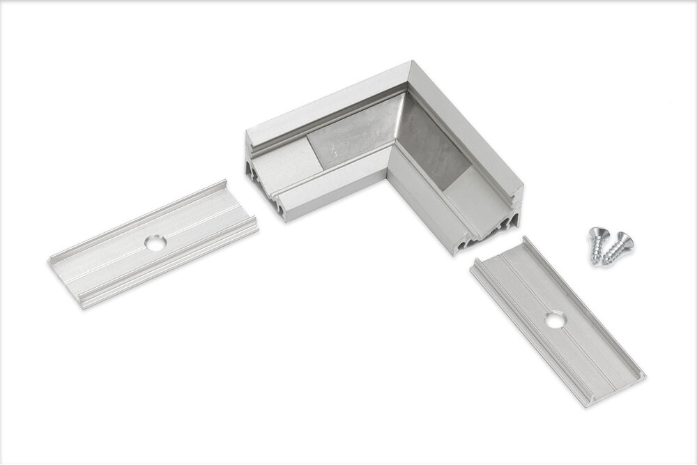 Hoek koppelstuk 90° voor Angle LED profiel