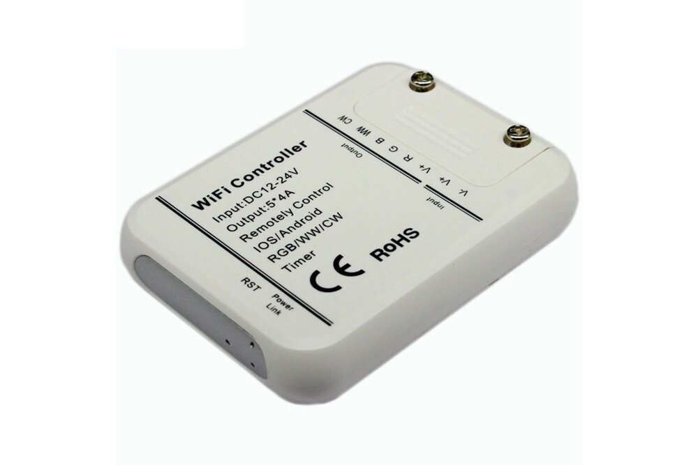 LED Magical Wi-Fi Controller voor RGB, RGBW, RGBWW, CCT en single color strips met tijdklok timers!