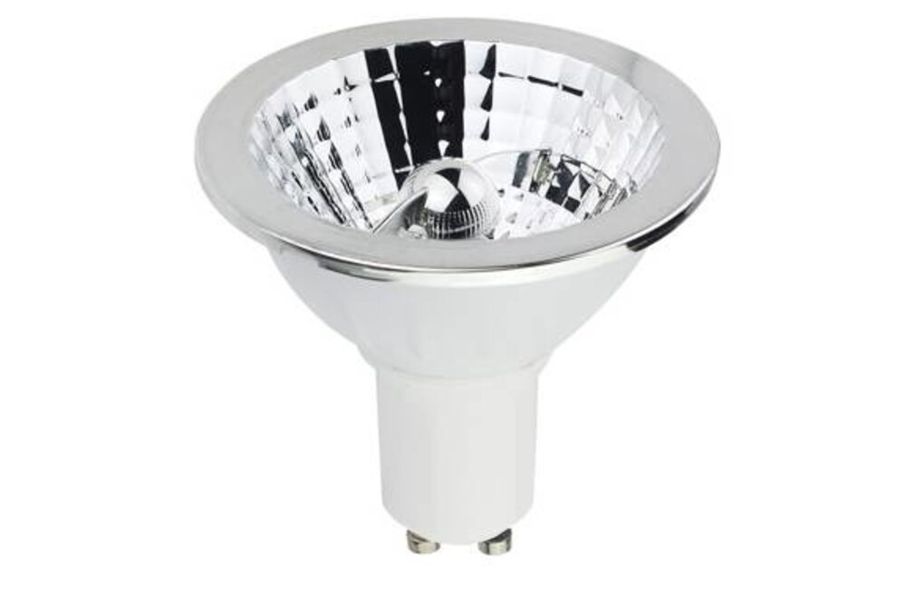 Dim2Warm  7W AR70 GU10 LED spot 2700K tot 1800K