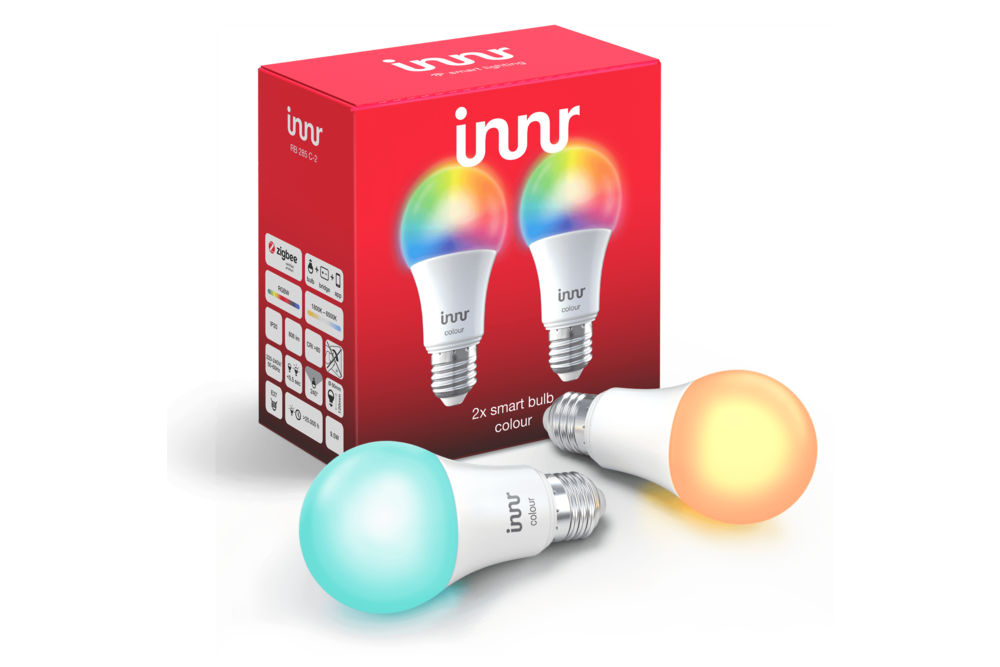INNR INNR  Zibee Colour E27 RGBWW Duo Pack RB 286 C-2
