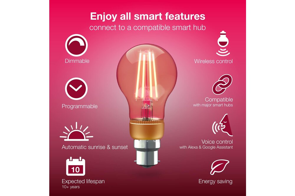 INNR INNR  Zigbee Duo Pack E27 filament vintage 2200K Extra warmwit  RF 263-2