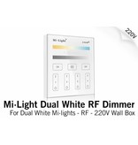 MiLight MiLight Inbouw Dual White RF Touch Dimmer Paneel 4-kanaals, 220V