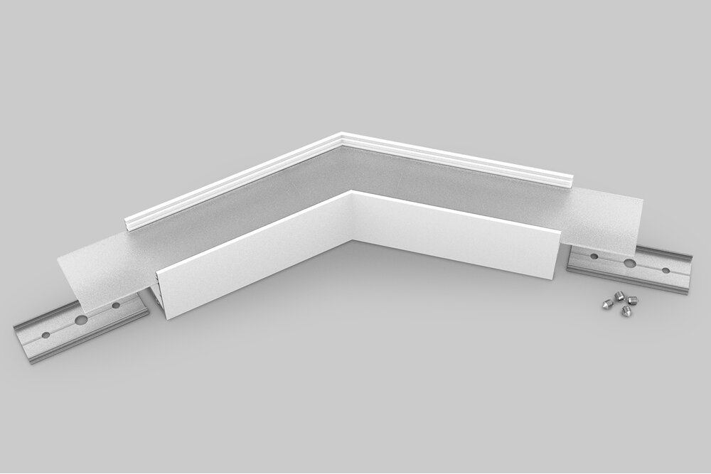 Hoek koppelstuk 135° voor EVO302 LED profiel