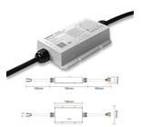 MiLight MiLight IP67 Waterdichte LEDstrip Controller | 12~24V 20A | WiFi of Remote |  WL5-WP