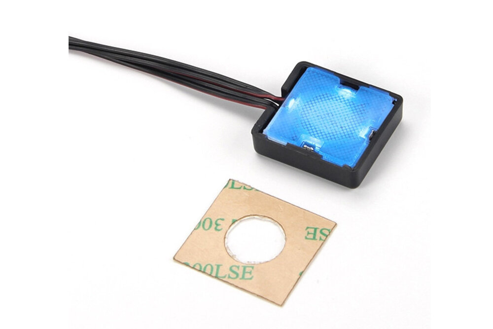 Touch aanraak LED dimmer switch voor spiegel - met blauwe LED