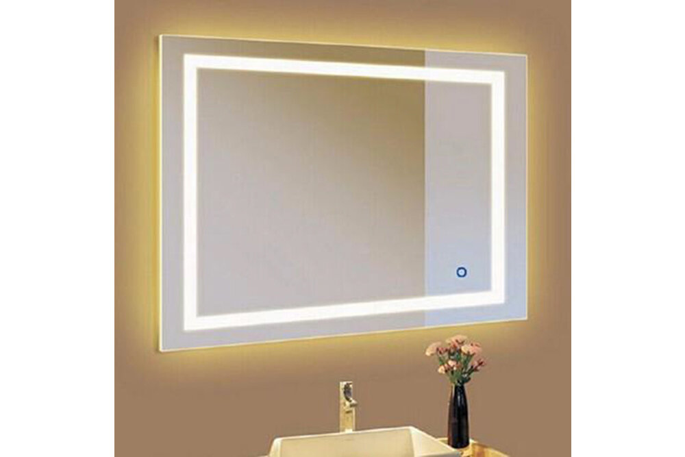 Touch aanraak LED dimmer switch voor spiegel - met blauwe LED