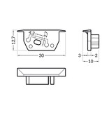 Eindkapjes AXON14, Set van twee
