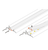 CURVA 12mm opbouw Led Profiel - Stuc sierlijst indirecte verlichting.