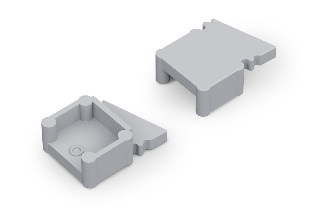 Eindkapjes FLUX10 TS , Set van twee stuks