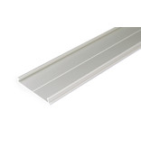 Cover C10 Clickon Aluminium, 1m of 2m lengte